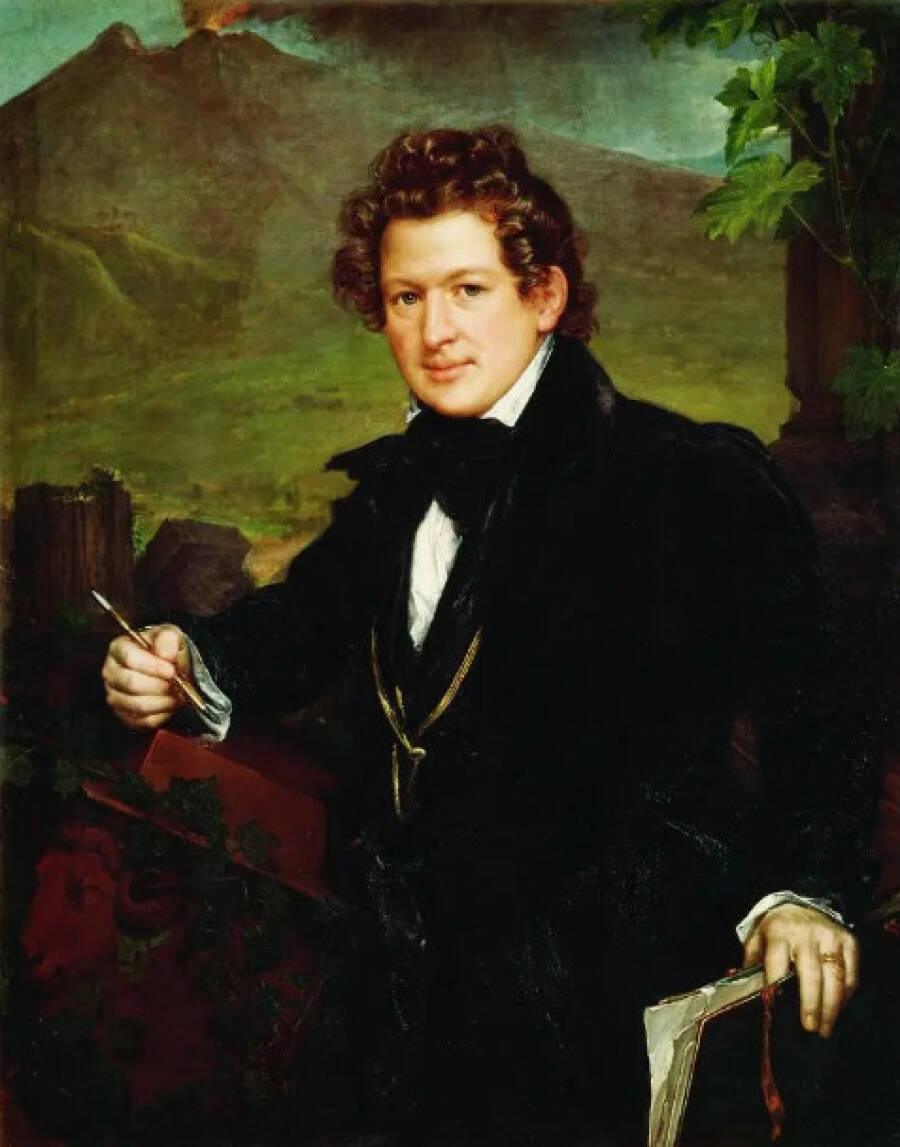  Портрет Карла Брюллова. 1836 год. Государственная Третьяковская галерея.