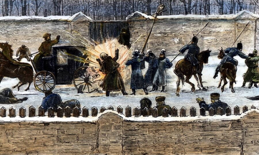 Убийство императора Александра II 1 марта 1881 года.