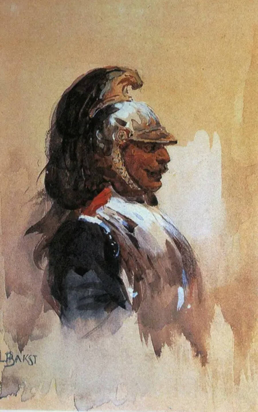 Картина «Военный». 1890 год. Государственная Третьяковская галерея.