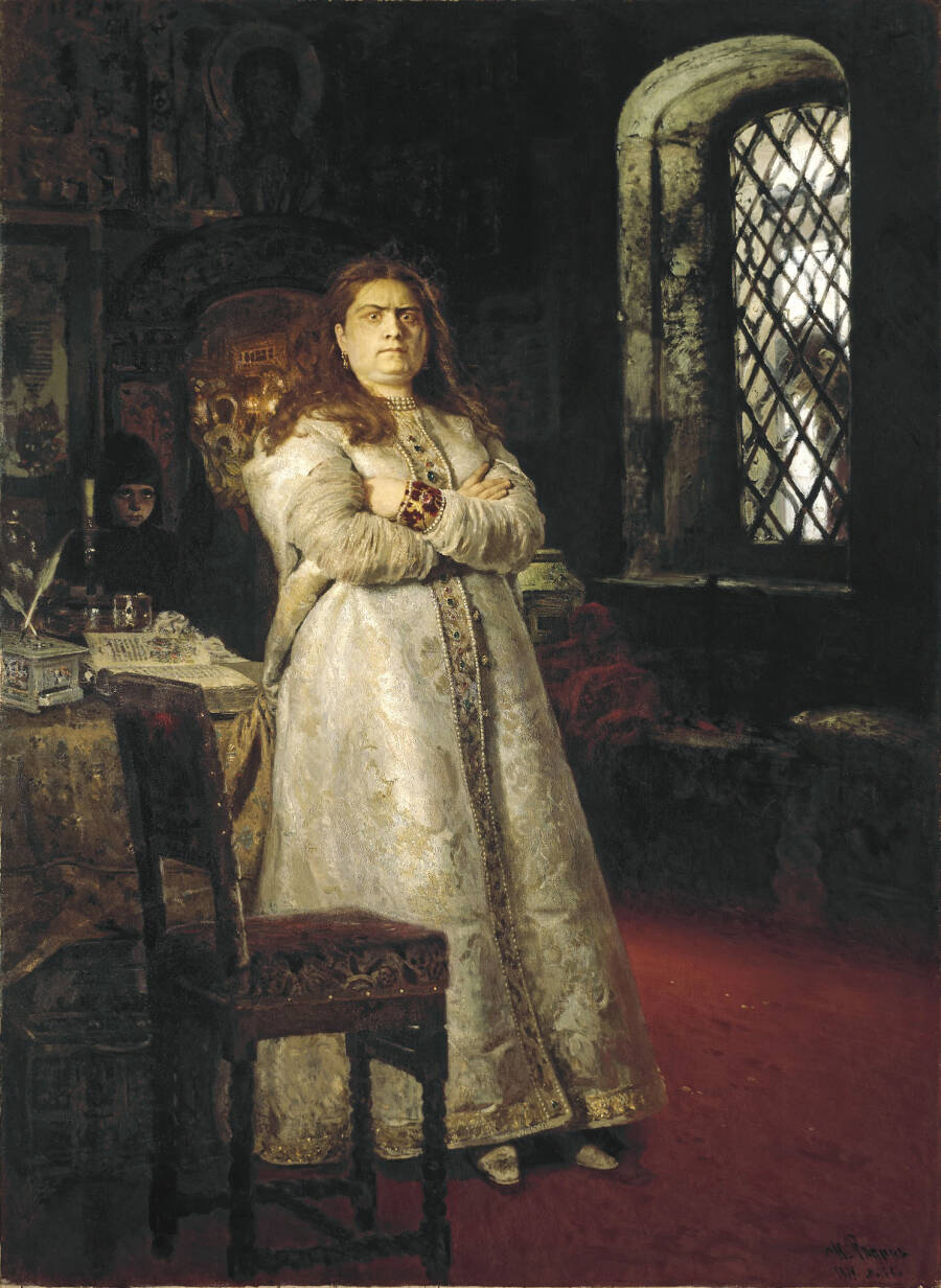 И. Е. Репин. «Царевна Софья». 1879 год