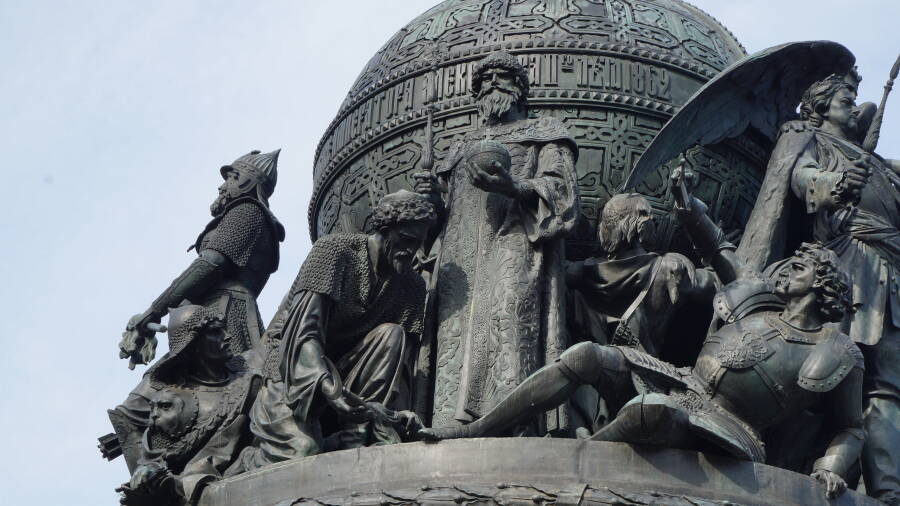 Иван III. Памятник «Тысячелетие России». 