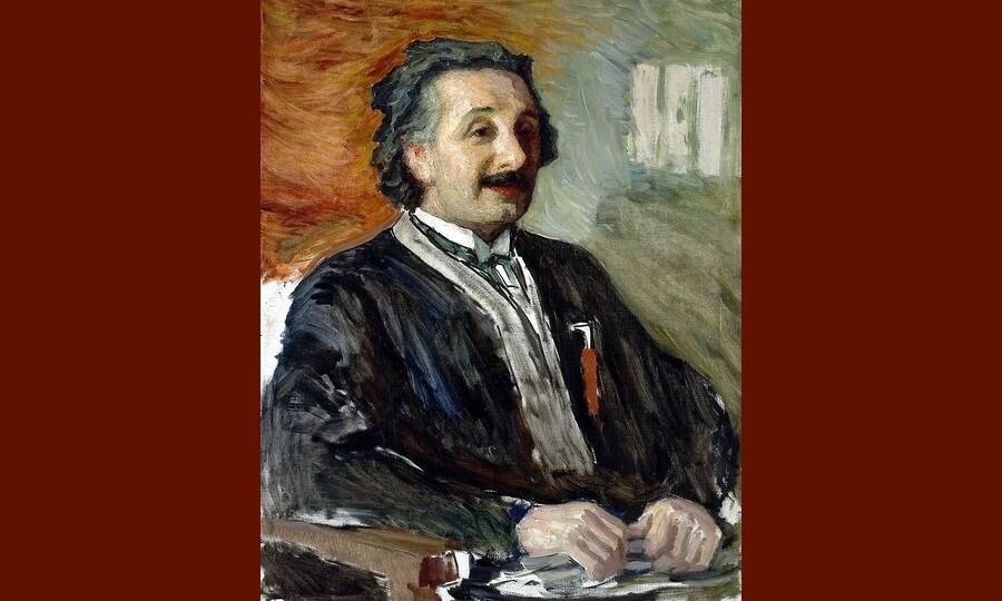 Портрет Альберта Эйнштейна. Художник Л.О. Пастернак, 1924 год. 