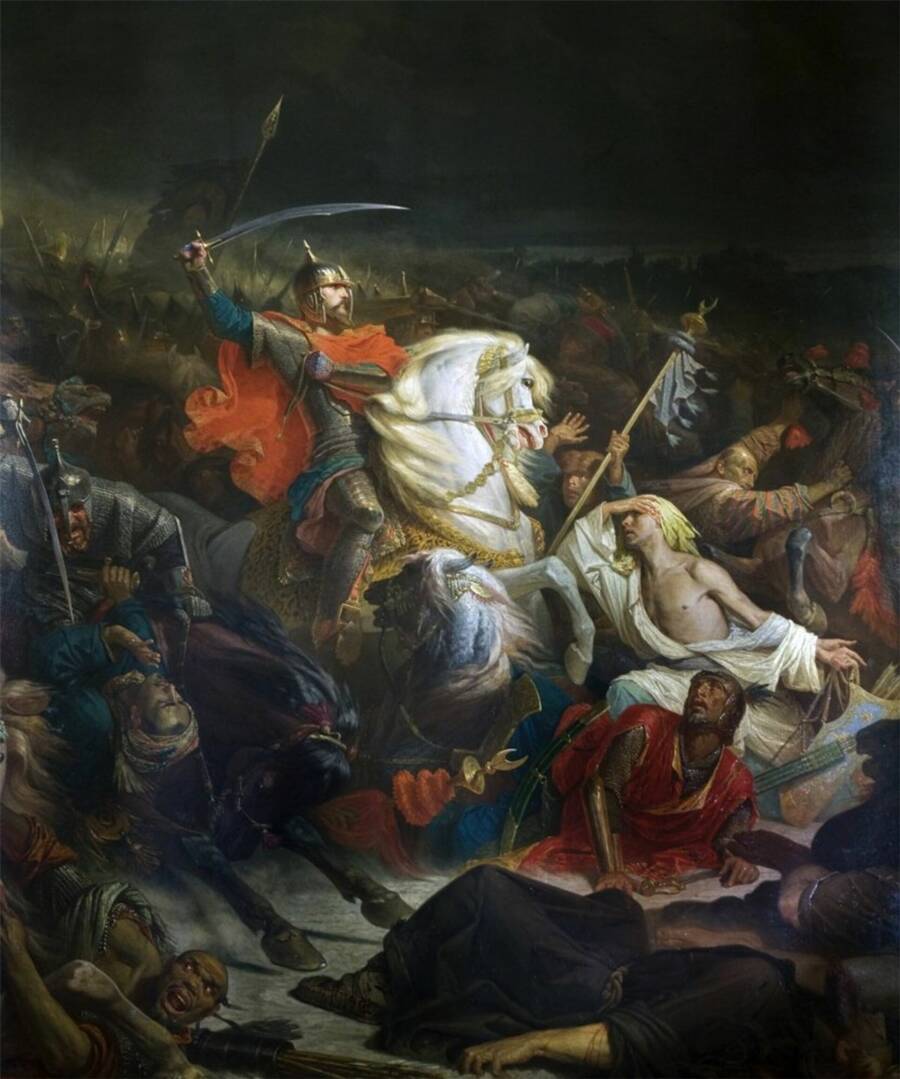 Адольф Ивон. «Куликовская битва». 1859 год