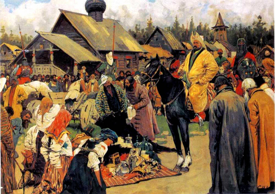 С. В. Иванов. Баскаки. 1909 г. 