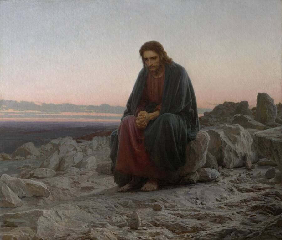 И.Н. Крамской «Христос в пустыне», 1872 год. Из собрания Третьяковской галереи