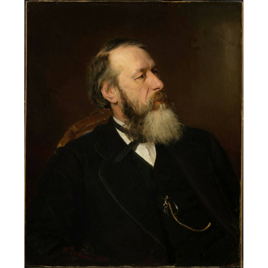 И.Е. Репин. Портрет В.В. Стасова, 1873 год. Из собрания Третьяковской галереи