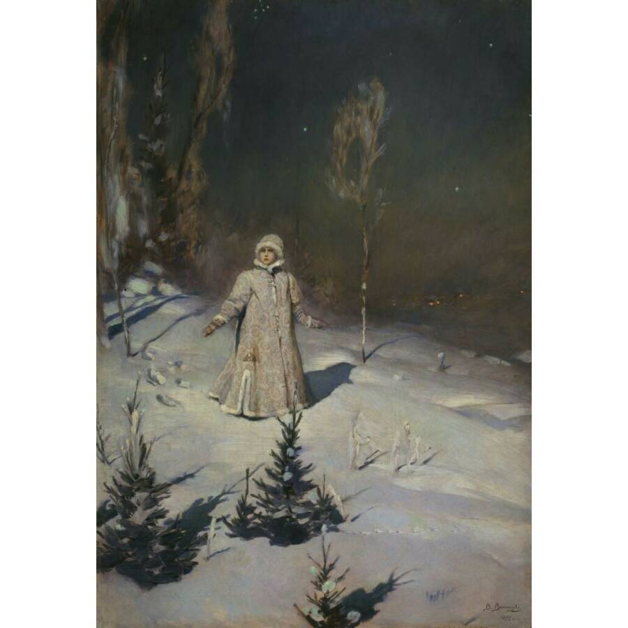 В.М. Васнецов «Снегурочка», 1899 год. Из собрания Третьяковской галереи