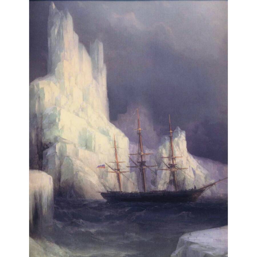 «Ледяные горы в Антарктиде»