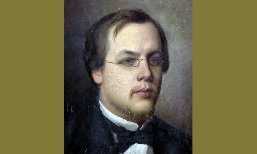 Портрет С.П. Боткина (фрагмент). Художник М.П. Боткин, 1862 год. 