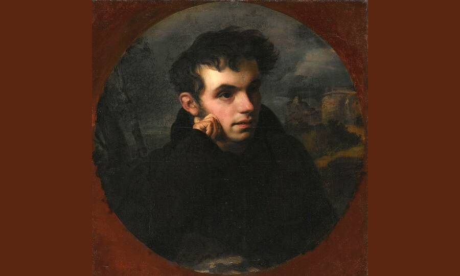 Портрет В.А. Жуковского. Художник О.А. Кипренский, 1815 год. 
