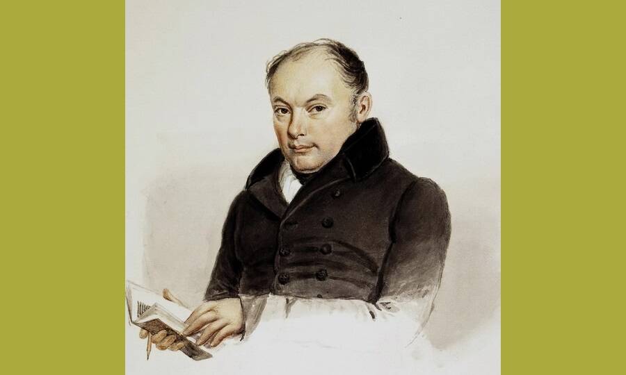 Портрет В.А. Жуковского. Художник И.И. Реймерс, 1837 год. 