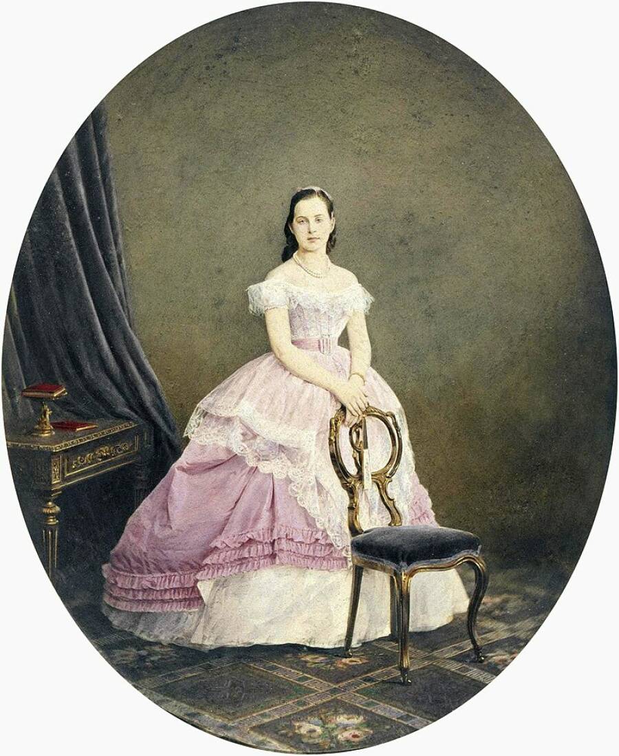 Великая княгиня Ольга Константиновна, 1867 год. 