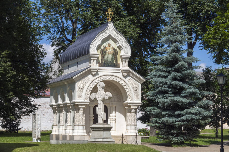 Место захоронения князя Пожарского Д.М. в Суздале (фото: Mike1979 Russia CC BY-SA 4.0