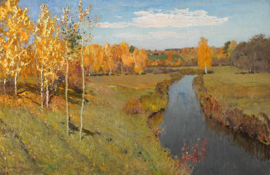 «Золотая осень», 1895 год. Из собрания Третьяковской галереи