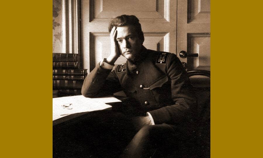 Студент Владимир Зворыкин, начало 1910-х гг. 