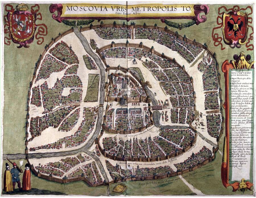 «Сигизмундов» план Москвы 1610 года (издание 1618 г.)