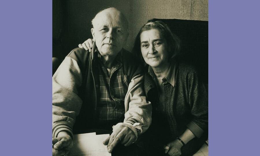 Андрей Сахаров со второй женой Еленой Боннэр, 1987 год. 