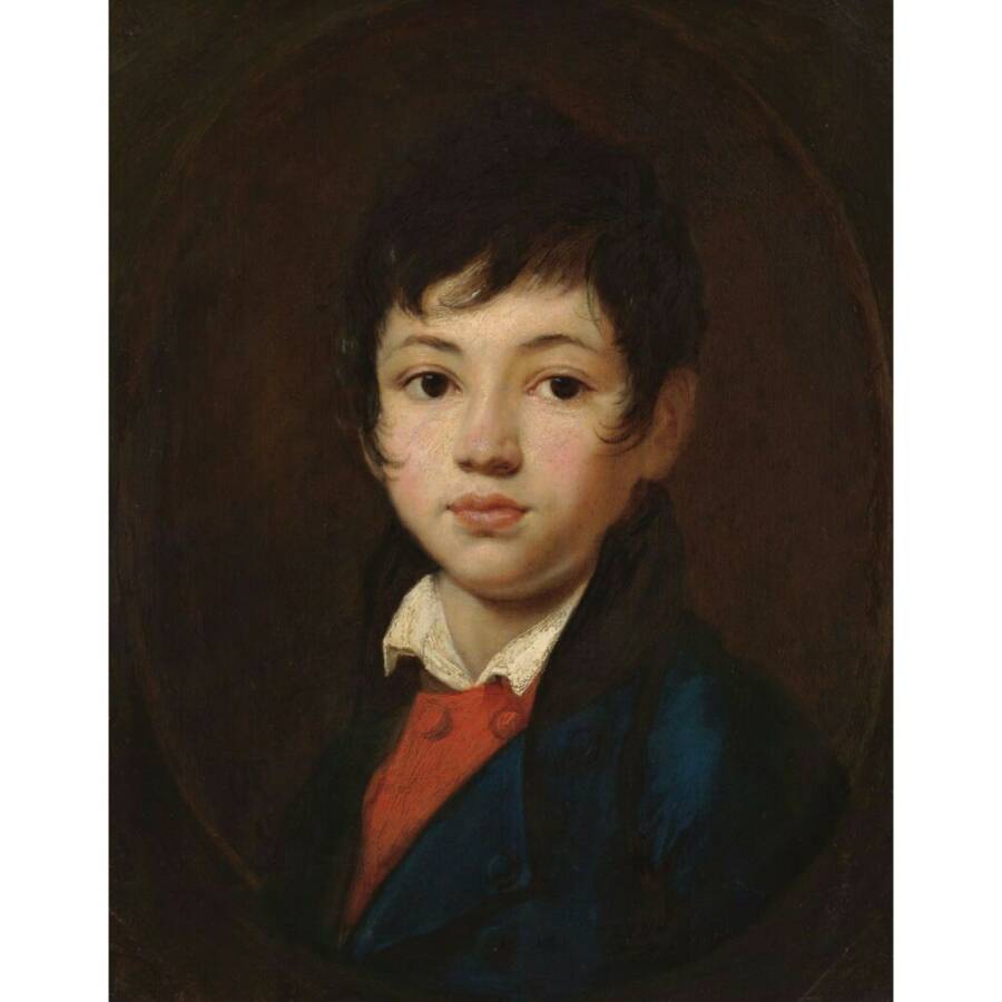 Портрет Александра Александровича Челищева. 1808 - начало 1809 года, из собрания Третьяковской галереи