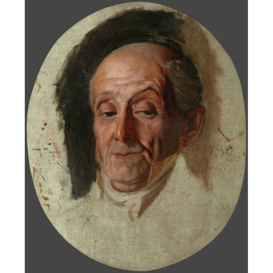 Этюд «Голова старика», 1861-1862 гг. Из собрания Третьяковской галереи