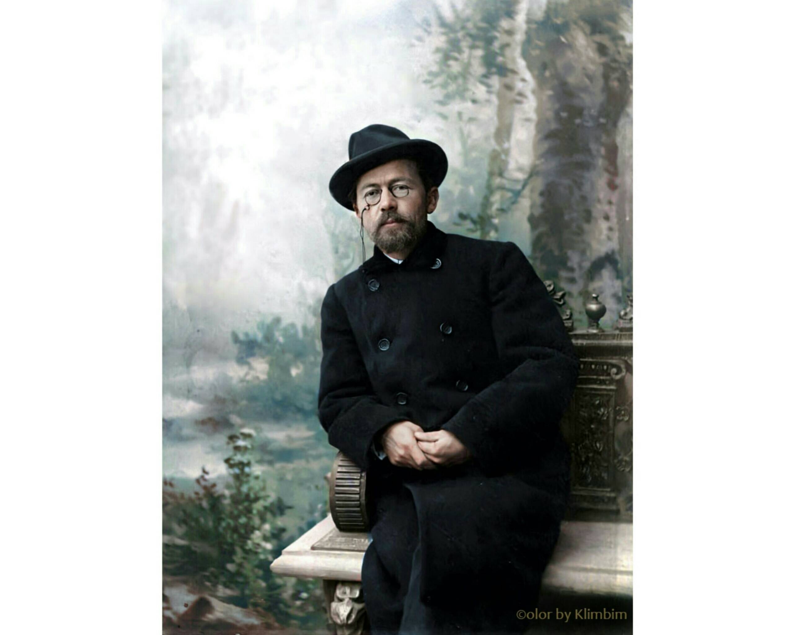 А.П. Чехов в 1901 году. Фото: Color by Klimbim 0.1