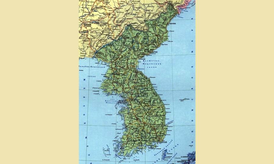 Корейский полуостров.