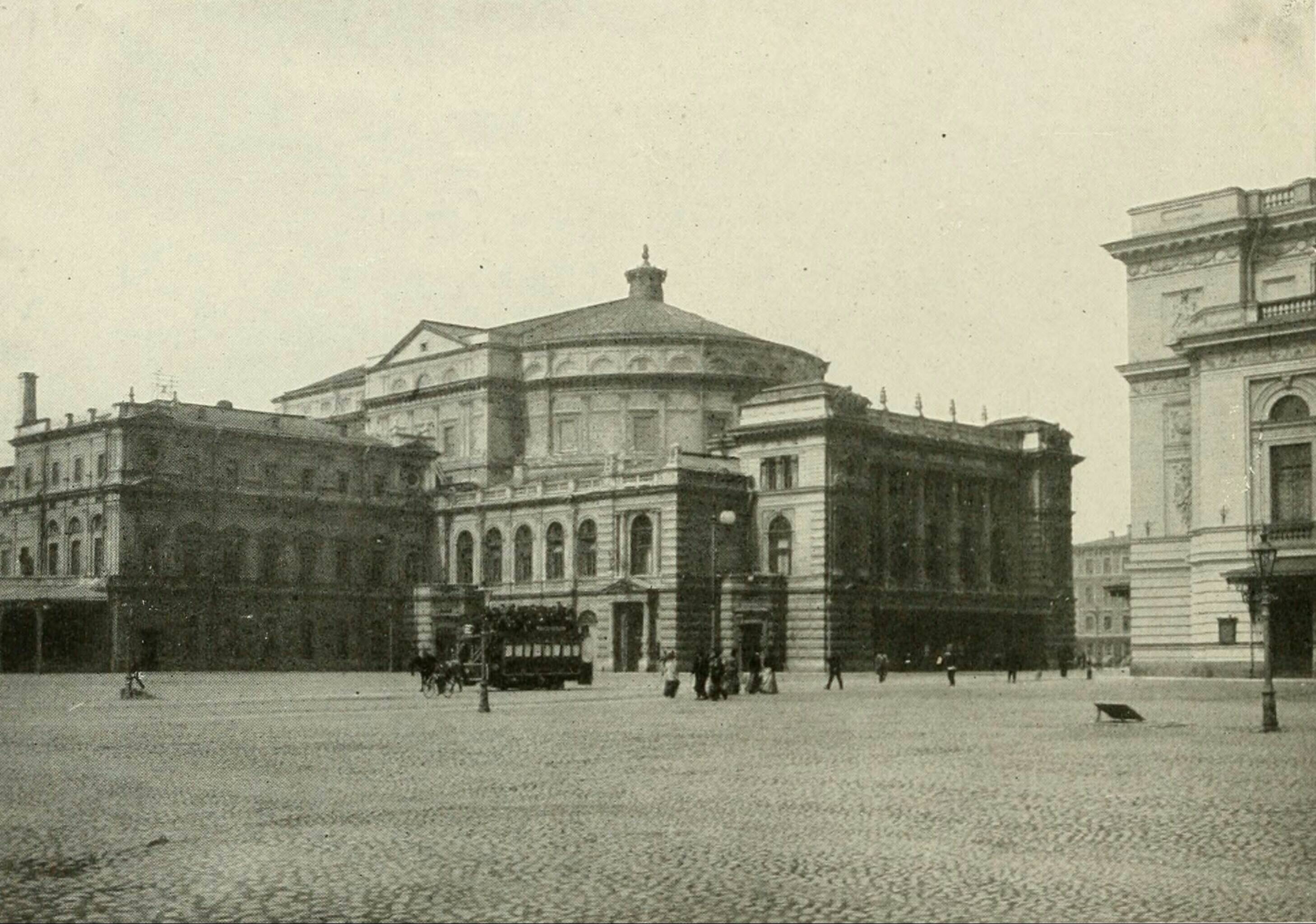 Мариинский театр в 1917 году.