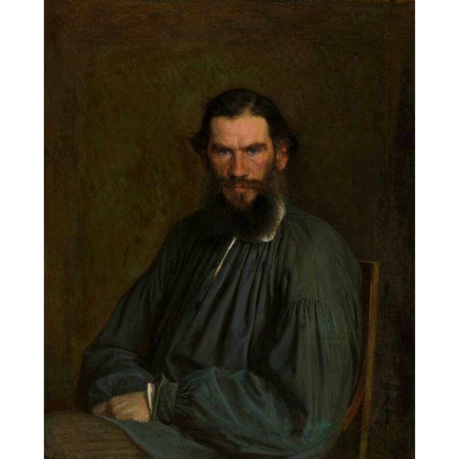 И.Н. Крамской «Портрет Л.Н. Толстого», 1873 год. Из собрания Третьяковской галереи