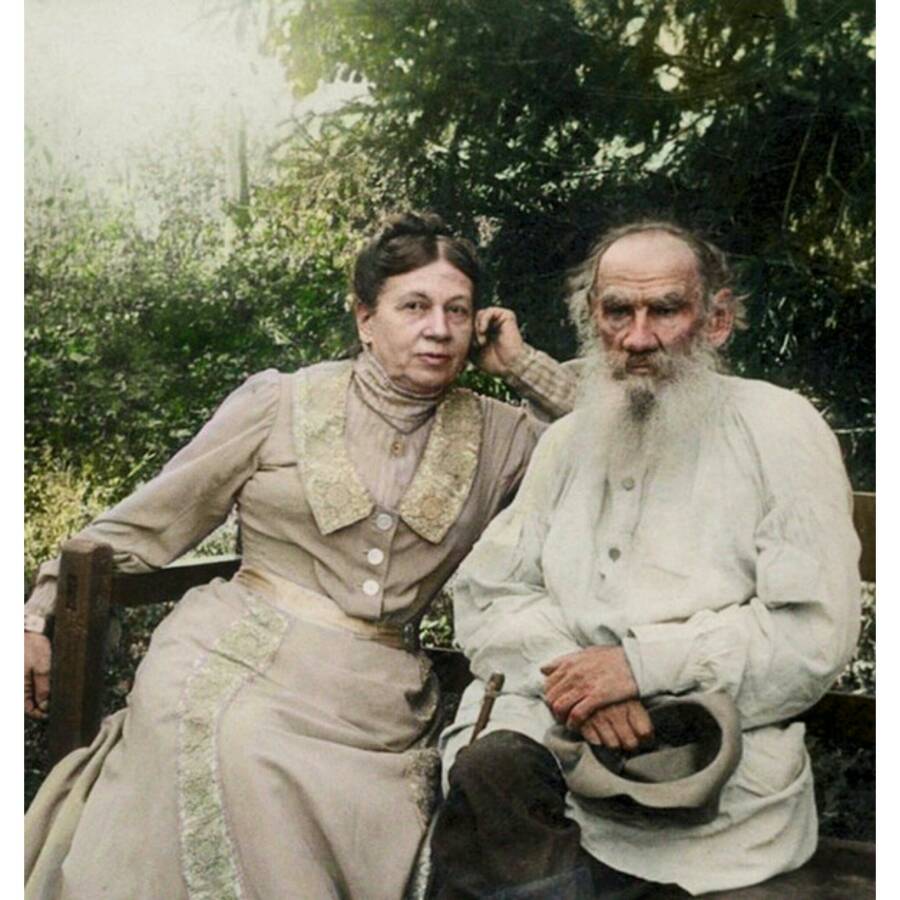 Софья Андреевна и Лев Николаевич