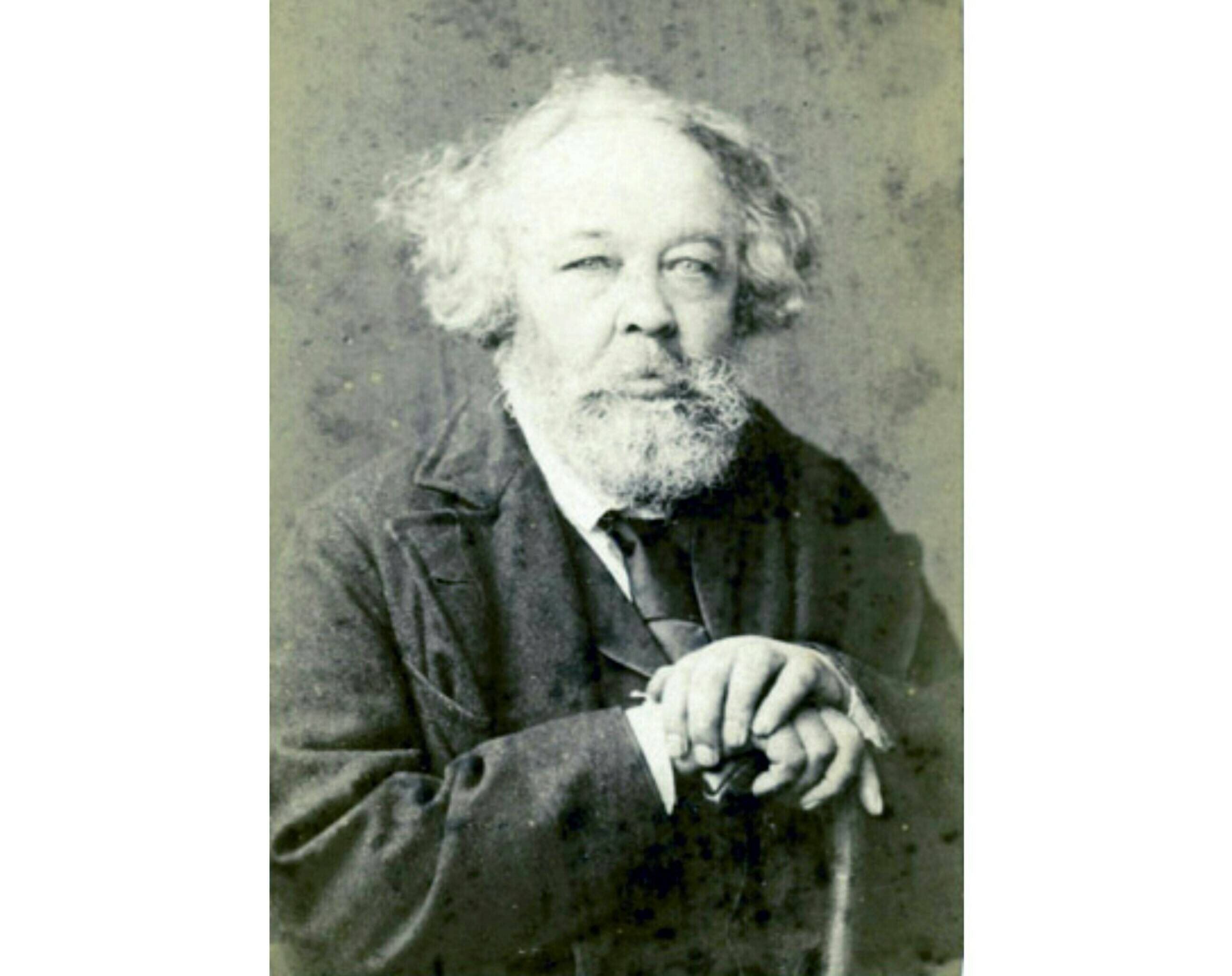 Михаил Бакунин в 1872 году.