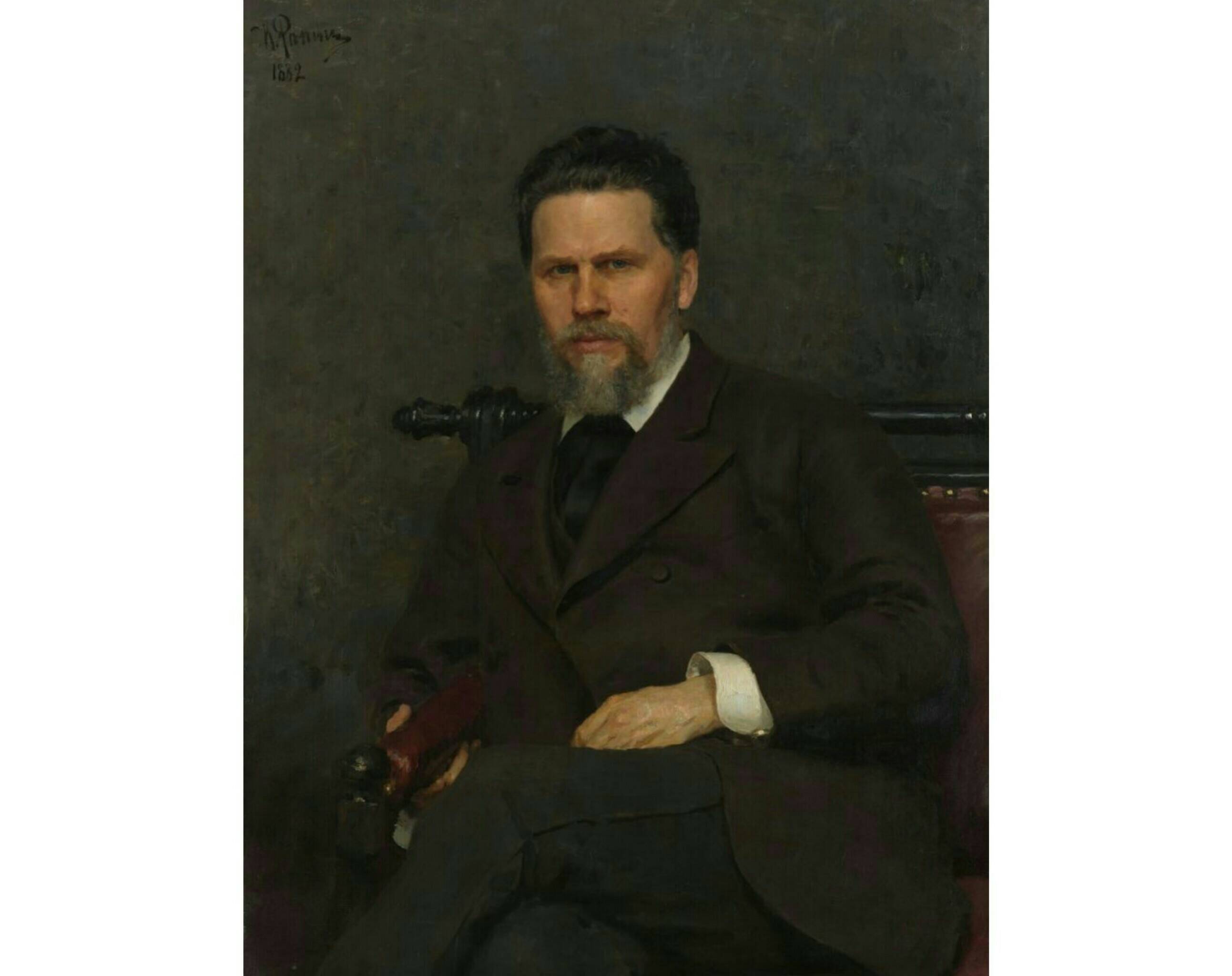 И.Е. Репин «Портрет И.Н. Крамского», 1882 год. Из собрания Третьяковской галереи