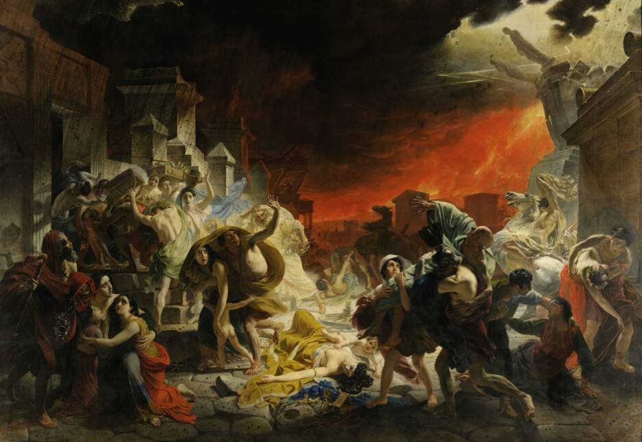«Последний день Помпеи», 1833 год. © Государственный Русский музей