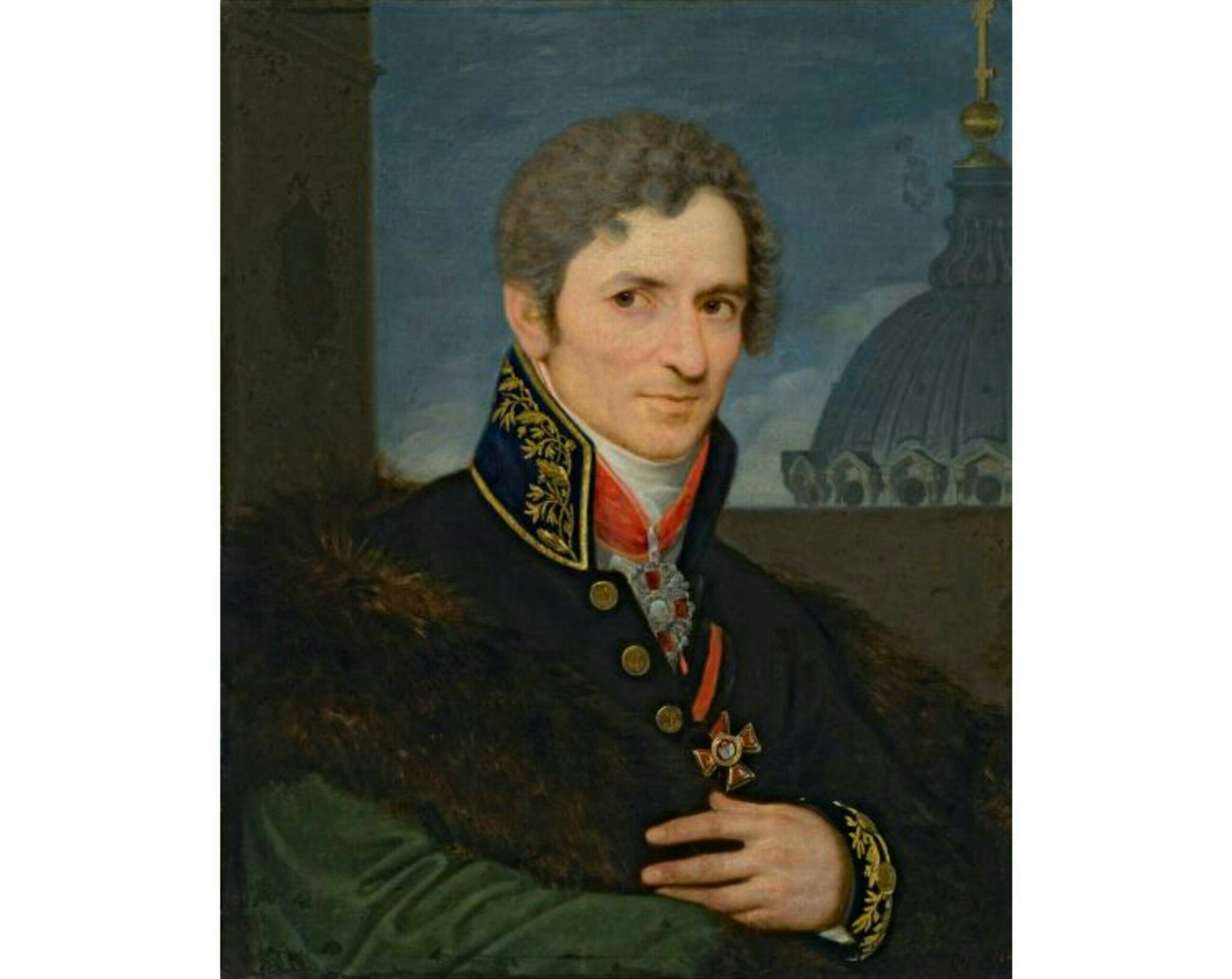 А.Н. Воронихин. Автопортрет, не ранее 1811 года. @ Государственный Русский музей