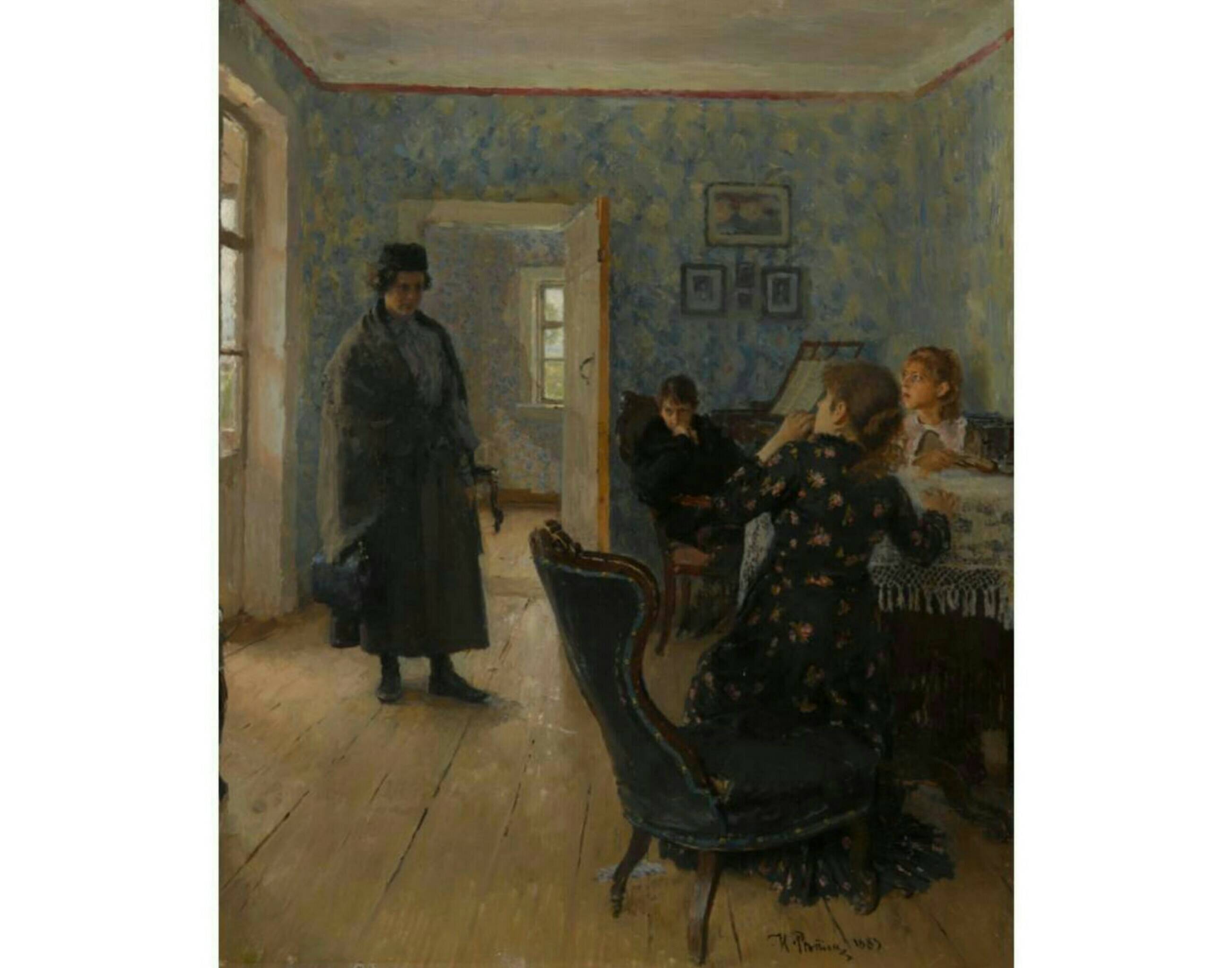 «Не ждали», 1883-1898 гг. Из собрания Третьяковской галереи