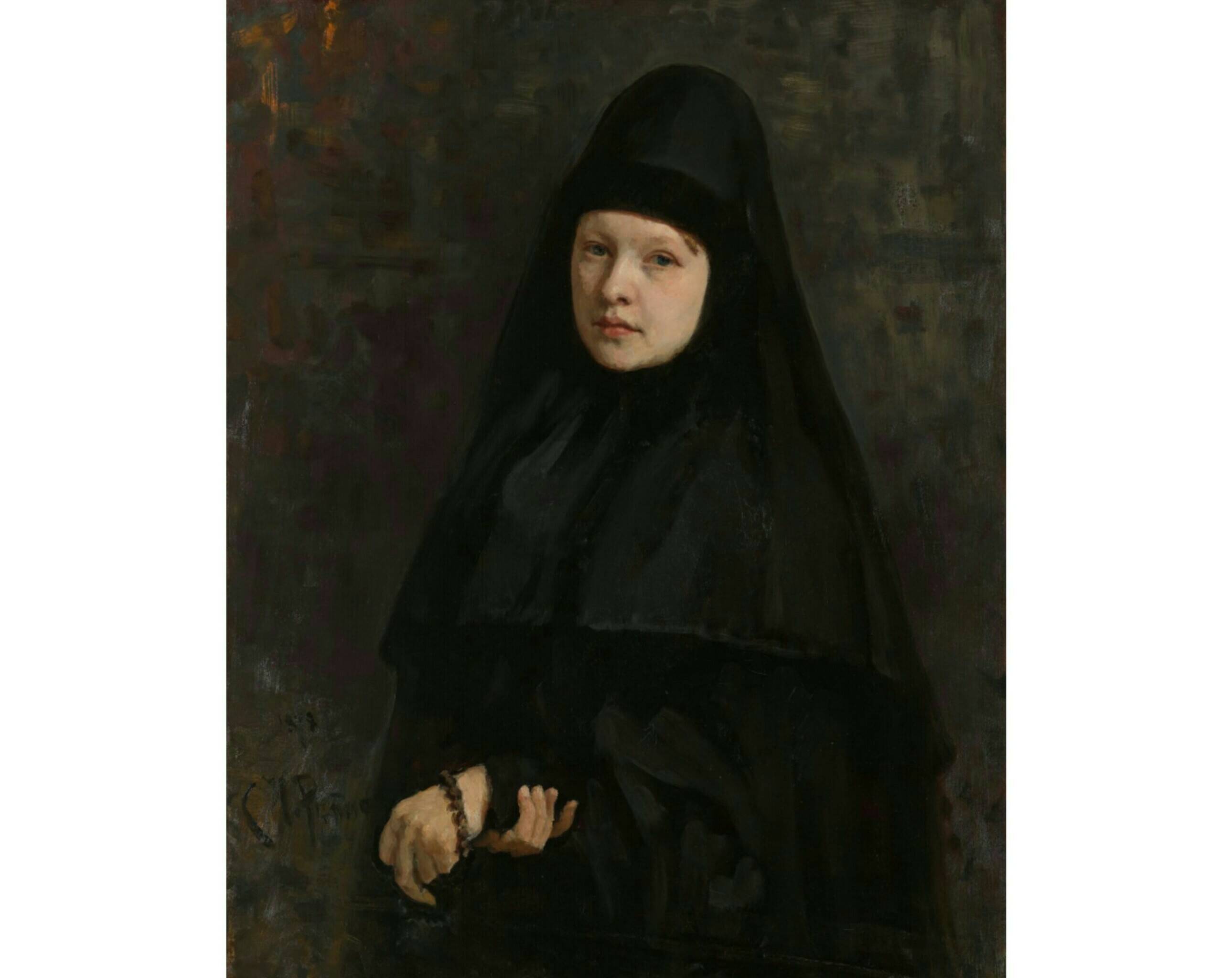 «Монахиня», 1878 год. Из собрания Третьяковской галереи