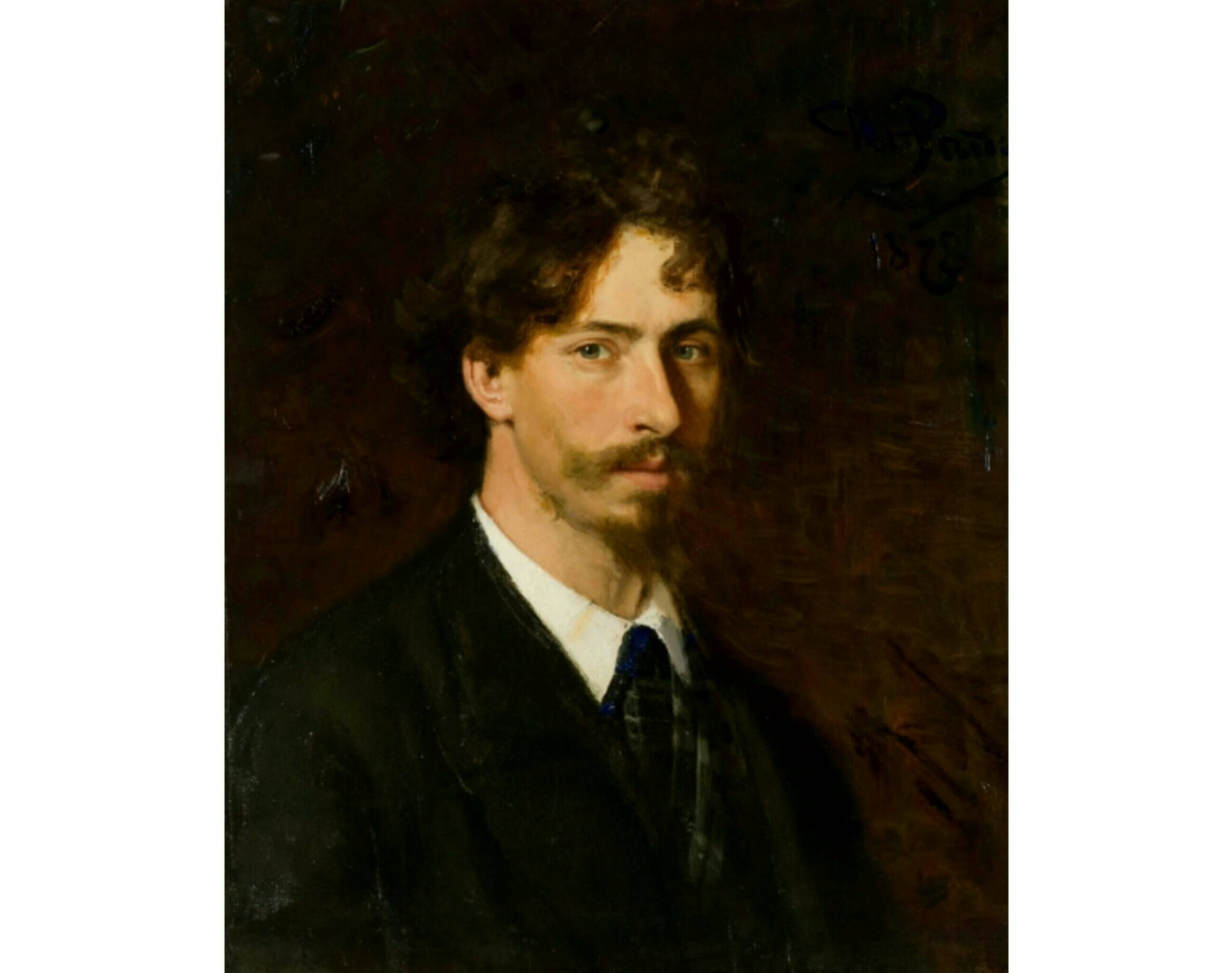 И.Е. Репин. Автопортрет, 1878 год. © Государственный Русский музей