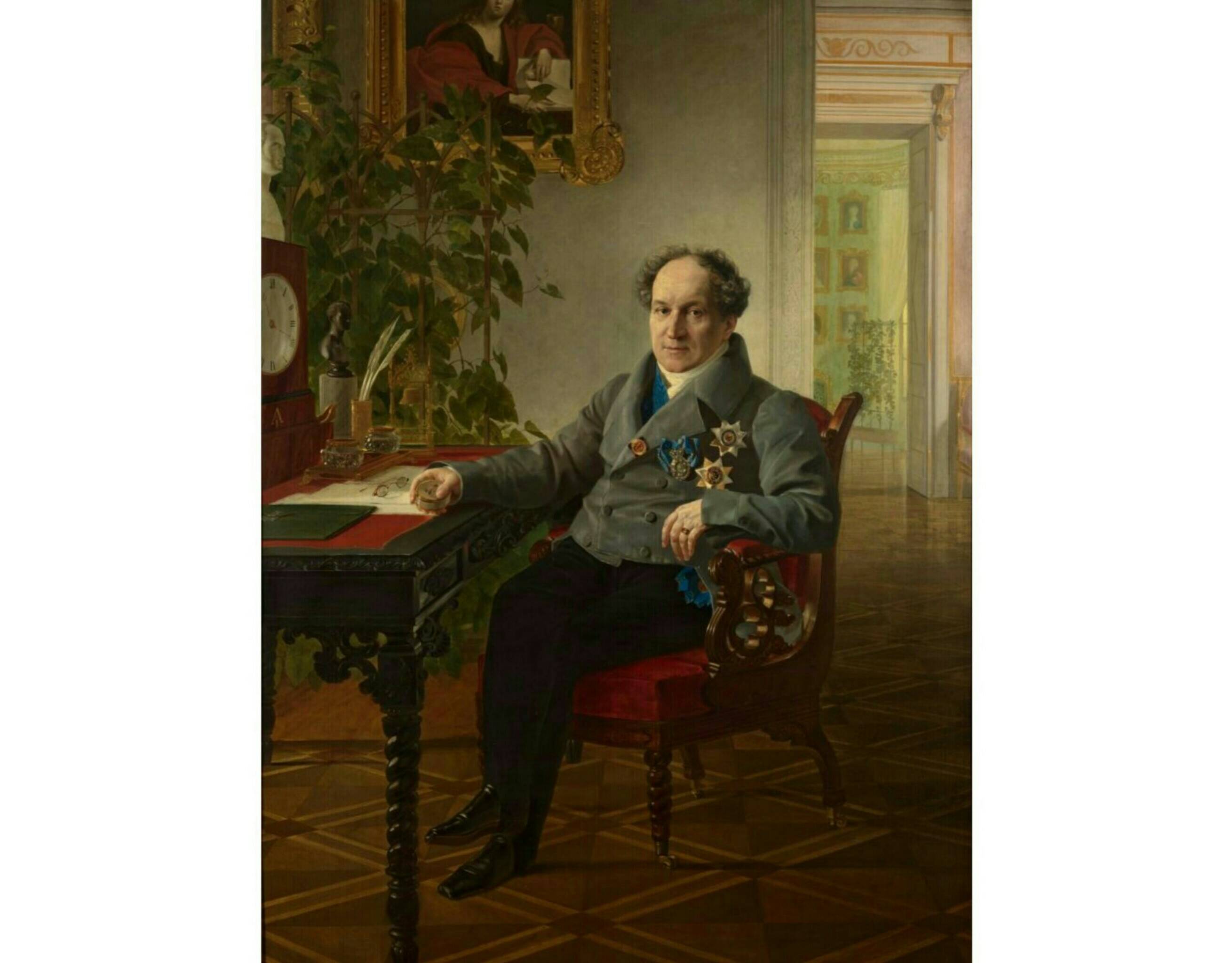«Портрет князя А.Н. Голицына», 1840 год. Из собрания Третьяковской галереи