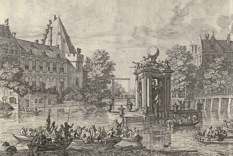 И. Мушерон, П. Берже «Великое посольство в Нидерландах», около 1697 года