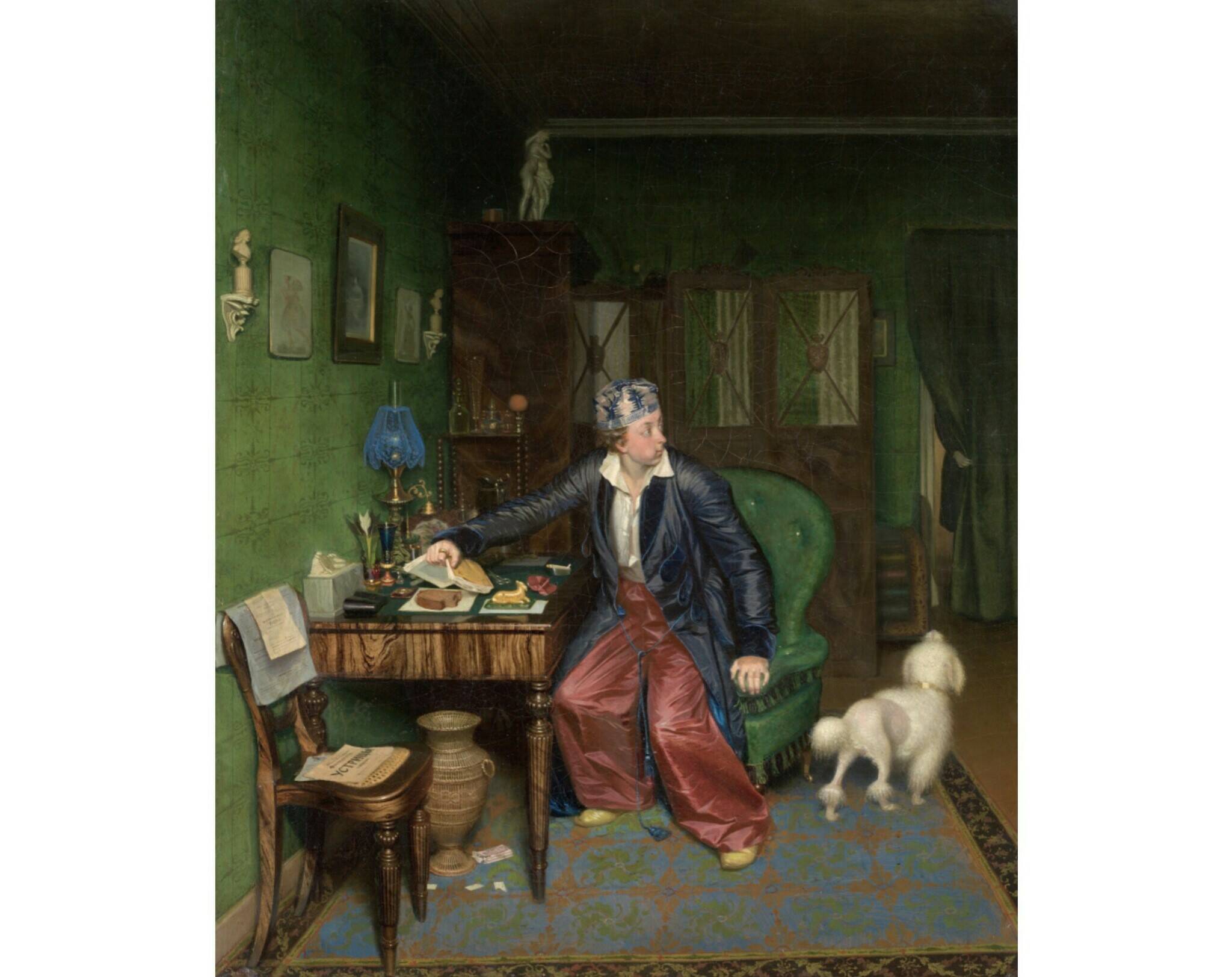 «Завтрак аристократа», 1849-1850 гг. Из собрания Третьяковской галереи