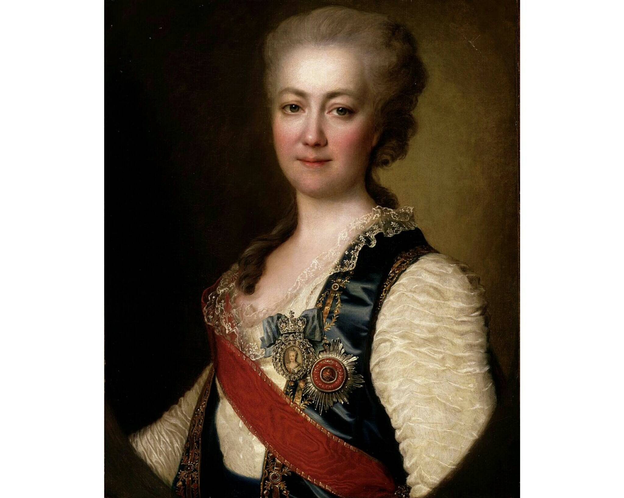 Д.Г. Левицкий «Портрет княгини Е.Р. Дашковой», 1784 год