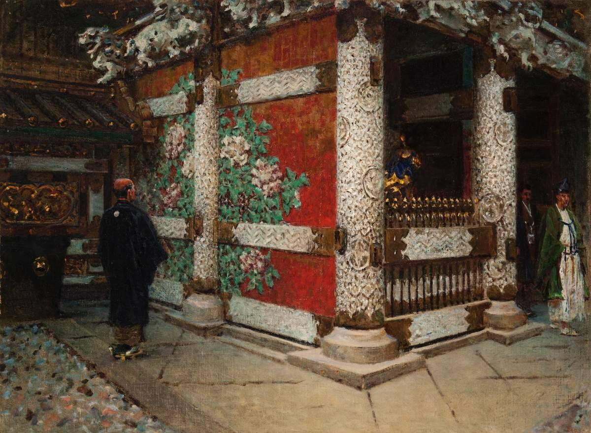 В.В. Верещагин «Шинтоисский храм в Никко», 1903 год. Государственный Русский музей