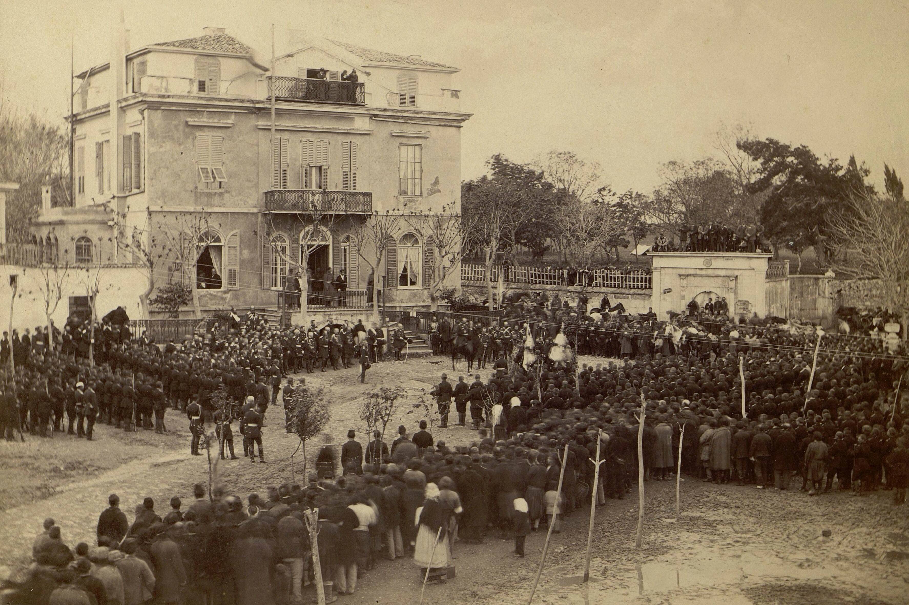 Соединения русских войск при подписании мирного договора 19 февраля 1878 года, Сан-Стефано.