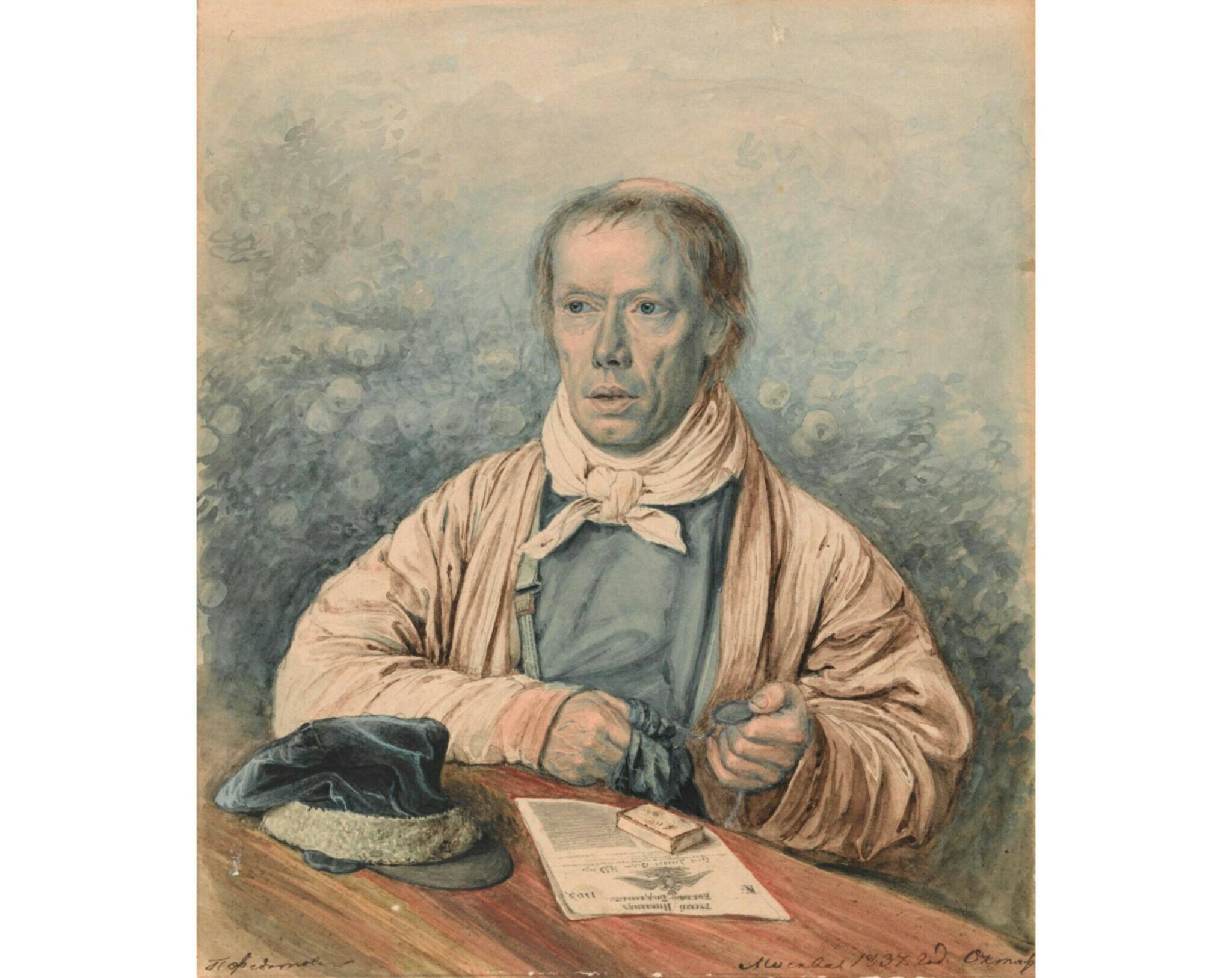 «Портрет отца», 1837 год. Из собрания Третьяковской галереи
