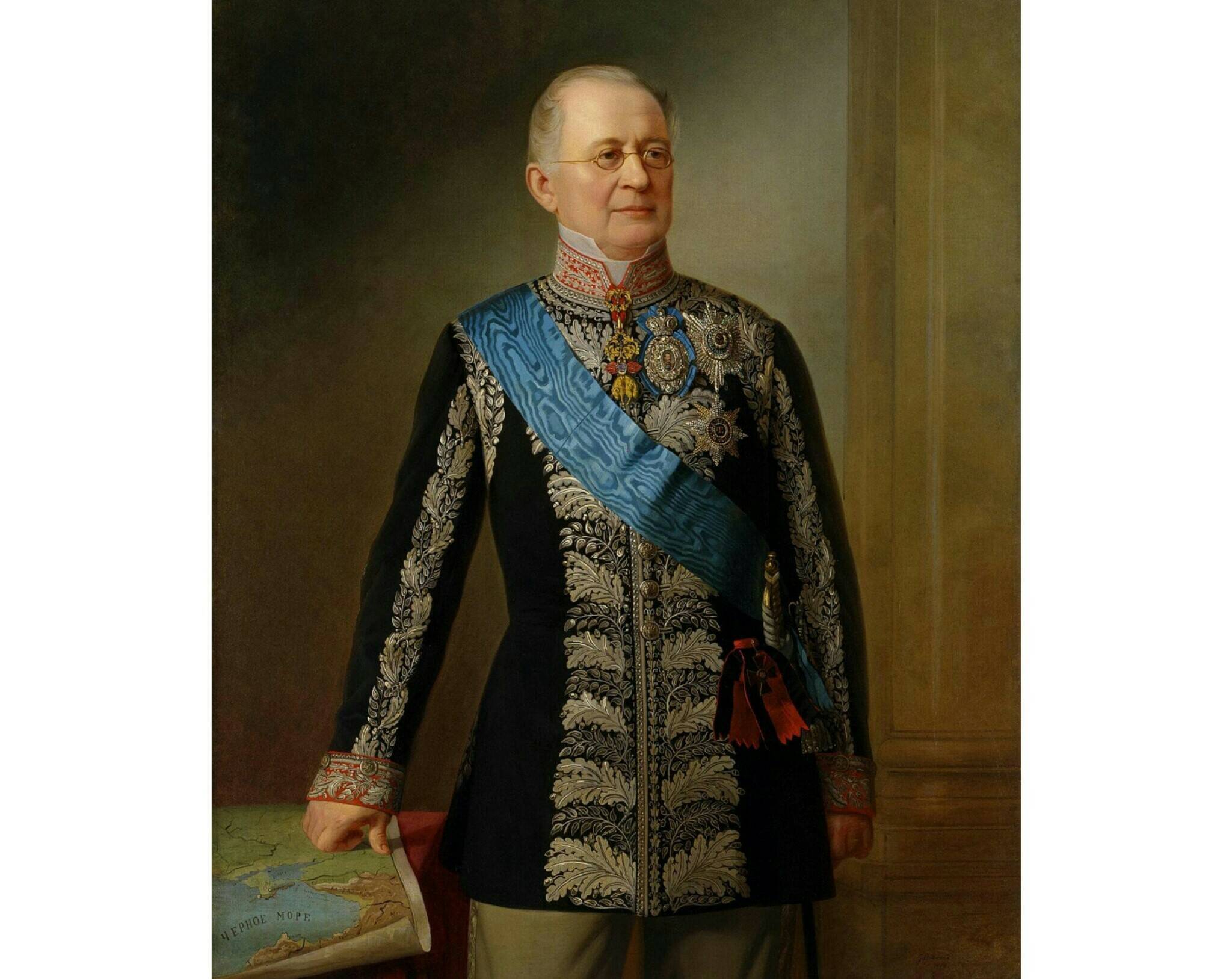 Е.И. Ботман «Портрет князя Александра Михайловича Горчакова», 1874 год.