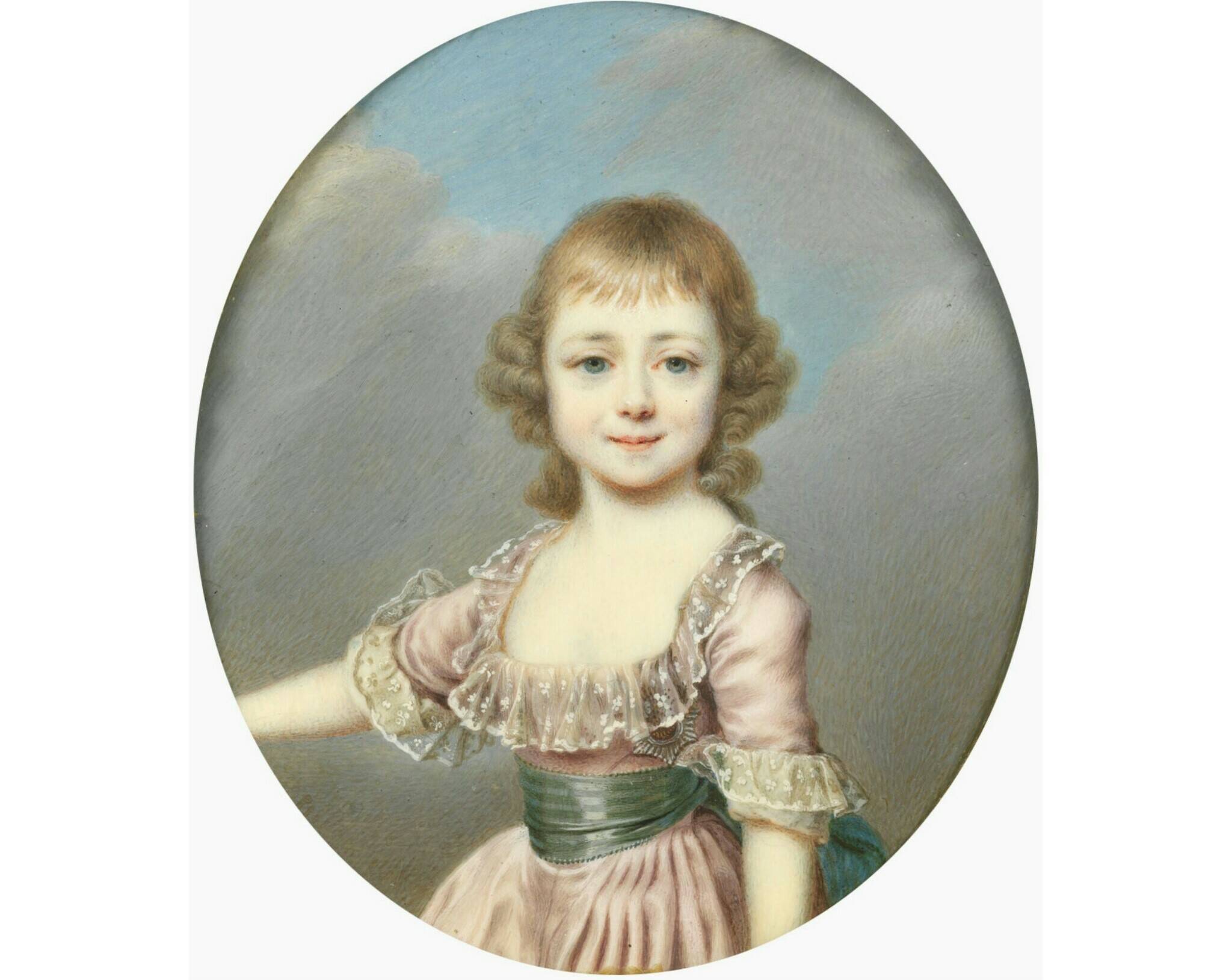 Елена Павловна в детстве, около 1796 года.