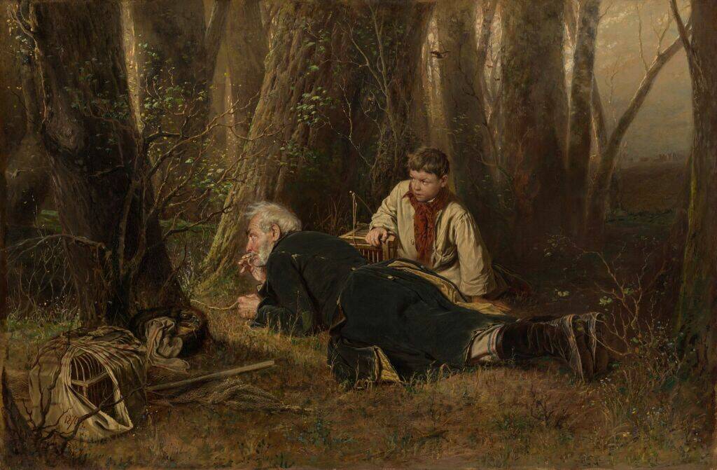 «Птицелов», 1870 год. Из собрания Третьяковской галереи