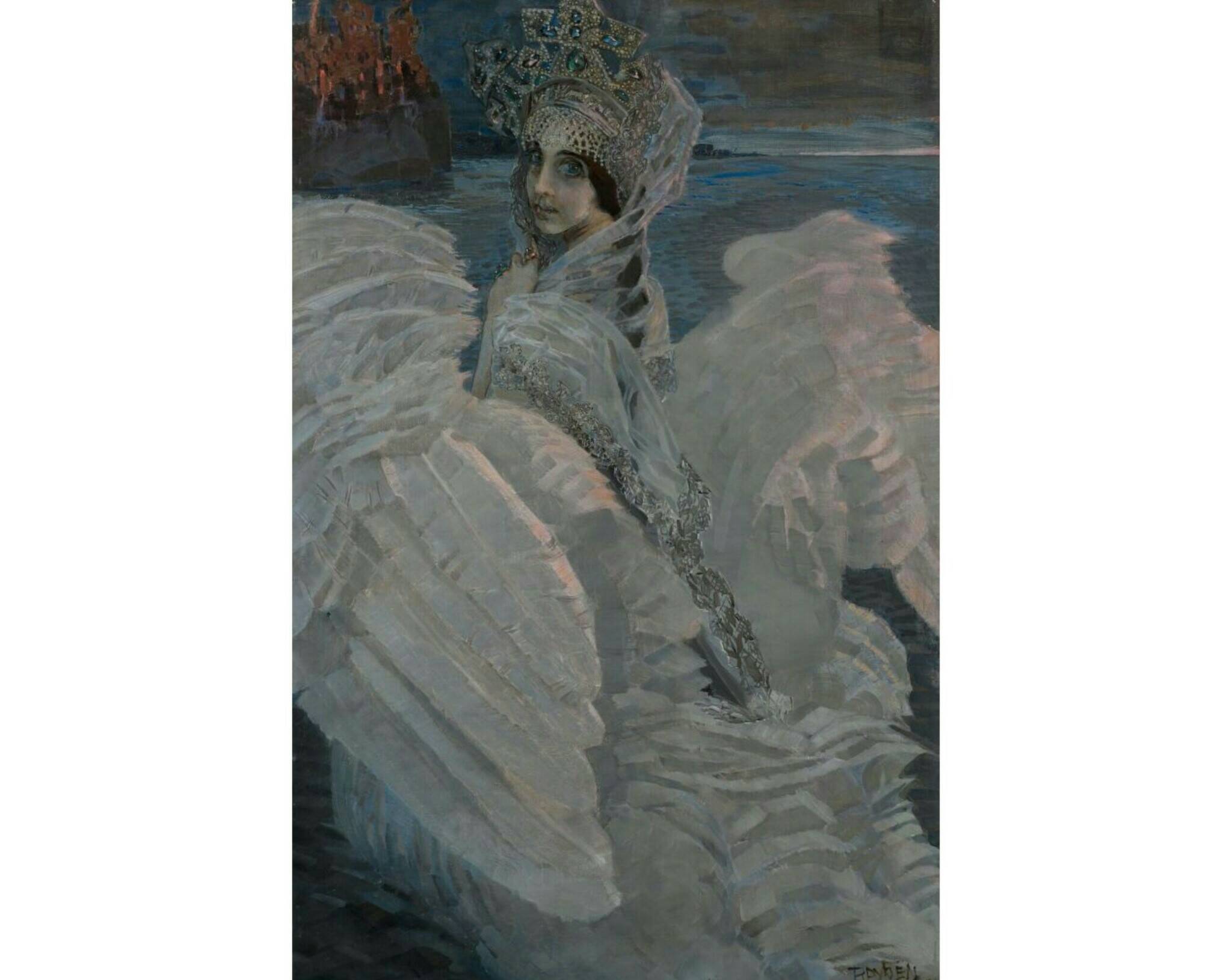 М.А. Врубель «Царевна-Лебедь», 1900 год. Из собрания Третьяковской галереи
