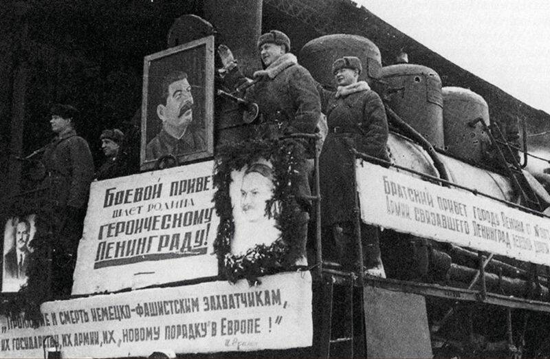 Паровоз Эу708-64 привёл в блокадный Ленинград первый поезд с «Большой земли» (CC BY 4.0)
