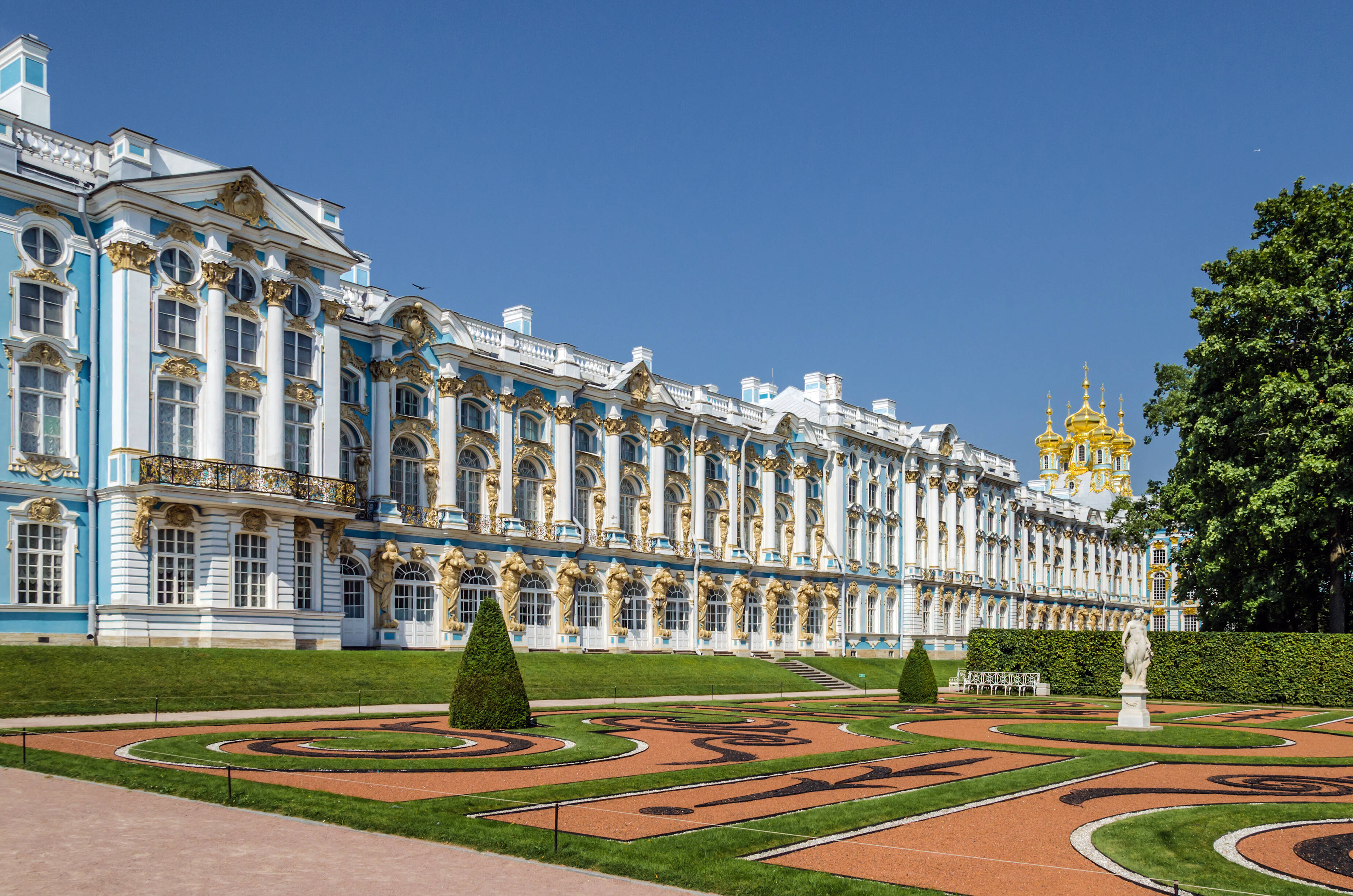 Екатерининский дворец в Царском селе, Санкт-Петербург (фото: «© Алексей Фёдоров, Wikimedia Commons» CC BY-SA 4.0)