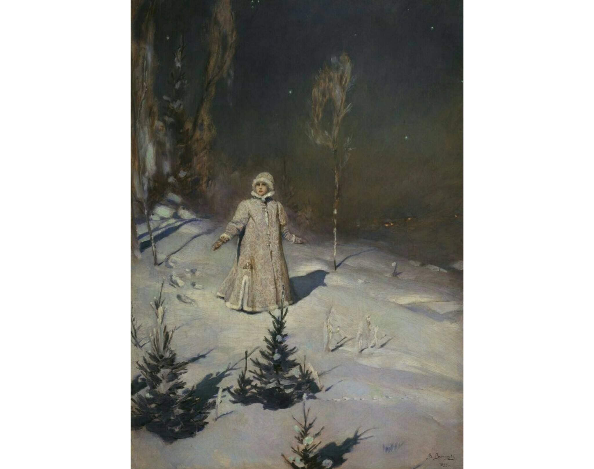 В.М. Васнецов «Снегурочка», 1899 год. Из собрания Третьяковской галереи