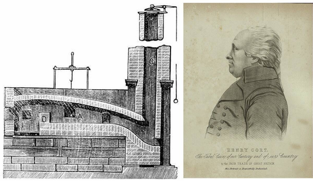 Пудлинговая печь и её автор-изобретатель Генри Корт